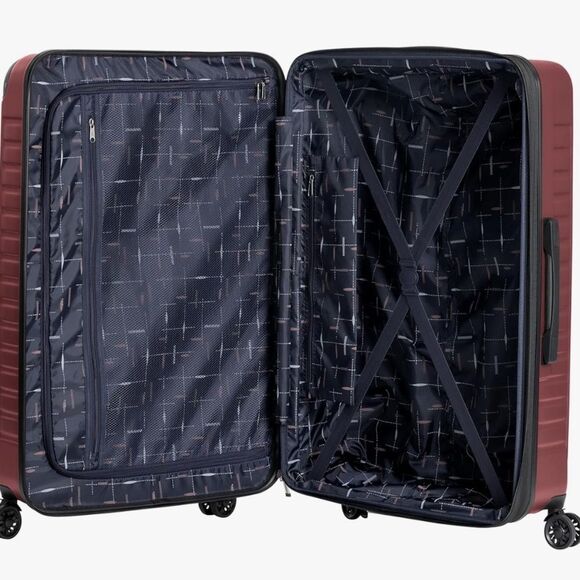 BEN SHERMAN SPINNER WHEELS Sunderland Travel Upright Luggage, British Red, 1Pc - Picture 7 of 16